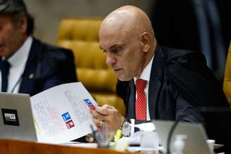O ministro do Supremo Tribunal Federal (STF), Alexandre de Moraes, relator do caso no STF.