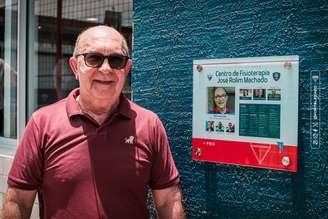 O presidente do Fortaleza, José Rolim Machado. 