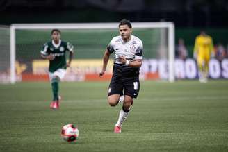 Romero (Corinthians) durante jogo contra o Palmeiras, no dia 16.03.2025
