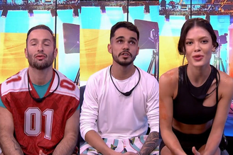 BBB25: Diego Hypólito, João Gabriel e Vitória Strada se enfrentam no Paredão 