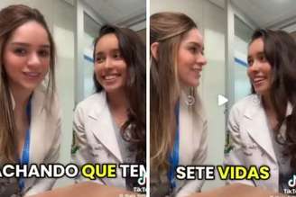 Gabrielli Farias de Souza e Thaís Caldeiras Soares Foffano expuseram caso de Vitória e ironizaram o fato de um dos transplantes não ter dado certo