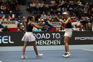 Luisa Stefani e Bia Haddad 