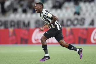 Patrick De Paula no jogo da Libertadores 