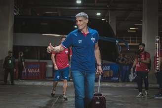 O treinador Vojvoda avaliou o duelo contra o Vitória (Mateus Lotif/FEC)