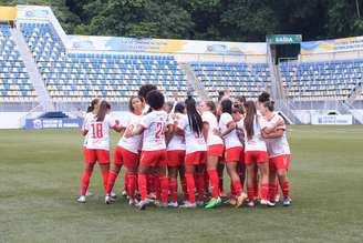 Jogadoras das Bragantinas. 
