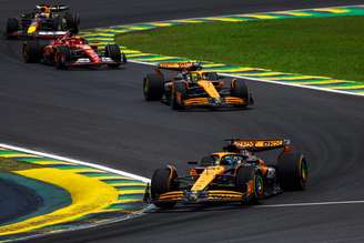 McLaren. Ferrari e Red Bull em Interlados (2024) 