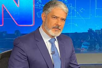 William Bonner no Jornal Nacional