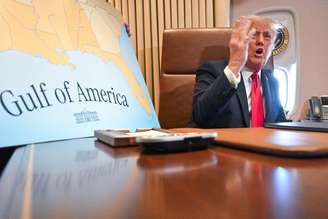 Trump exigiu mudança de nome do Golfo do México para Golfo da América