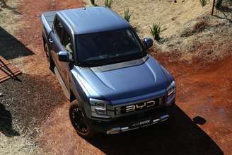 BYD Shark em exposição na Agrishow 2025