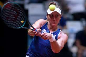 Bia Haddad Maia se despede do torneio de Roma na estreia.