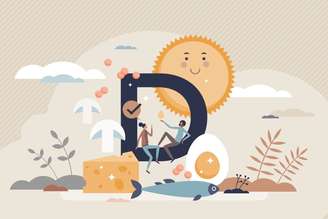 A vitamina D pode ser obtida de diversas maneiras