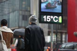 Nesta segunda-feira, 12, mínima é de 15ºC na capital paulista.
