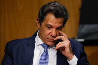 O ministro da Fazenda, Fernando Haddad.