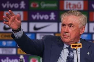 Ancelotti é apresentado como técnico da Seleção Brasileira 