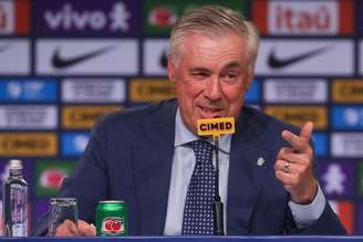 Ancelotti é apresentado como técnico da Seleção Brasileira 