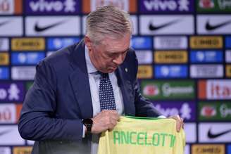 Ancelotti é apresentado como técnico da Seleção Brasileira 
