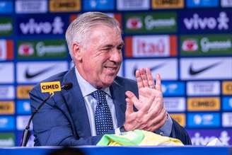Ancelotti é apresentado como técnico da Seleção Brasileira 