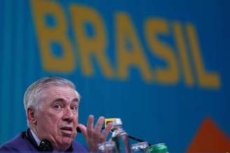 Carlo Ancelotti foi apresentado em evento no Rio