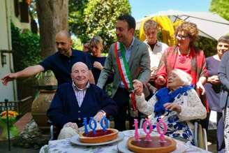 Paolo e Paola celebraram aniversário juntos