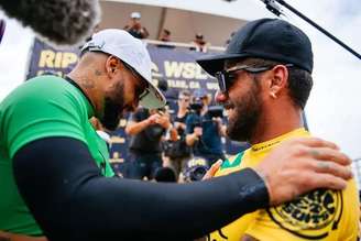 Filipe Toledo venceu Italo Ferreira no WSL Finals de 2022. 