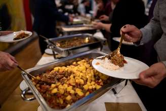 Foto ilustrativa do buffet de um evento e/ou casamento