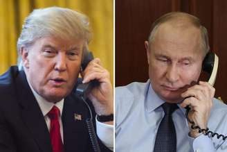Trump afirmou que conversou com Putin por mais de uma hora