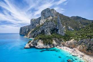 Praia de Baunei, Calà Goloritzè, na Sardenha