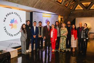 Lançamento da edição de 2025 do festival 'Na Praia'