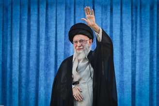 O guia supremo do Irã, aiatolá Ali Khamenei