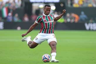 Jhon Arias em ação pelo Fluminense