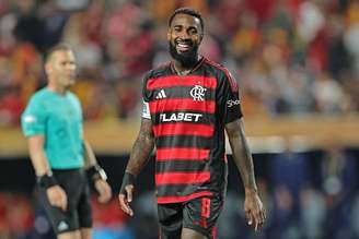 Gerson (Flamengo) durante jogo contra o Espérance, no dia 16.06.2025