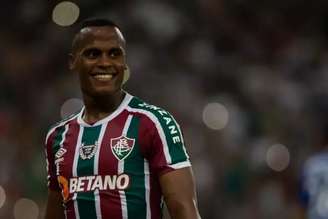 Jhon Arias em ação pelo Fluminense