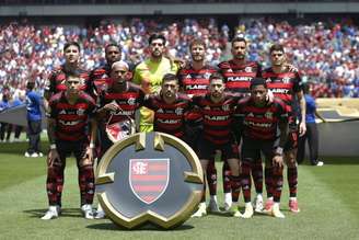 Time do Flamengo que enfrentou o Chelsea no Mundial de Clubes