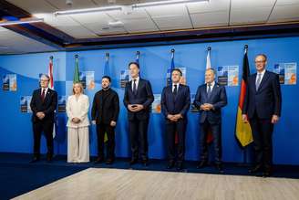 Encontro do E5 com Rutte e Zelensky nesta quarta