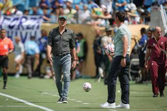 Renato Gaúcho em vitória do Fluminense sobre a Inter de Milão