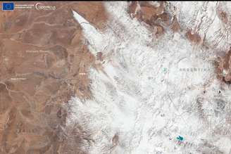 Incomum fenômeno meteorológico não acontecia havia 10 anos na região chilena