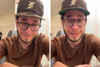 Perfil de João Gustavo foi tirado do ar após ele publicar vídeo chorando