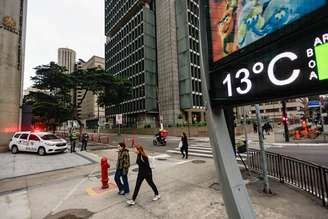 Termômetros não devem passar dos 13ºC nesta quinta-feira, 3, em São Paulo, prevê Prefeitura.