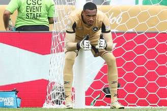 John durante a derrota para o Palmeiras 