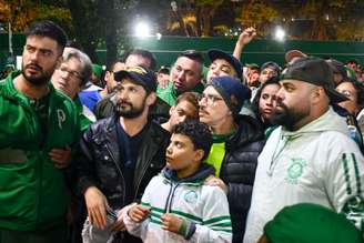 Torcedores acompanharam duelo entre Palmeiras e Chelsea nos arredores do Allianz Parque, em São Paulo