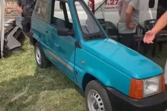 Fiat Panda tem 50 centímetros de largura