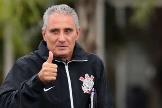 Tite, na época em que comandou o Corinthians