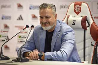 José Boto durante coletiva de apresentação