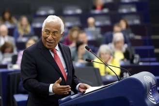António Costa discursa no Parlamento Europeu, em Estrasburgo