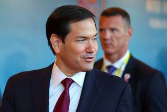 O secretário de Estado dos EUA, Marco Rubio, em visita à Malásia