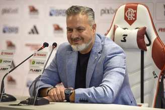José Boto durante coletiva de apresentação