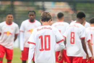 Yuri Leles, jogador do time sub-20 do Red Bull Bragantino. 