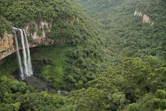 Parque do Caracol, no Rio Grande do Sul 