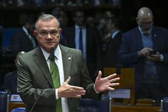Senador Wellington Fagundes (PL-MT) em pronunciamento
