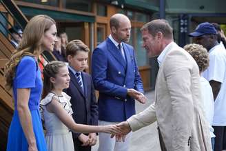 Família real britânica comparece à final de Wimbledon entre Sinner e Alcaraz